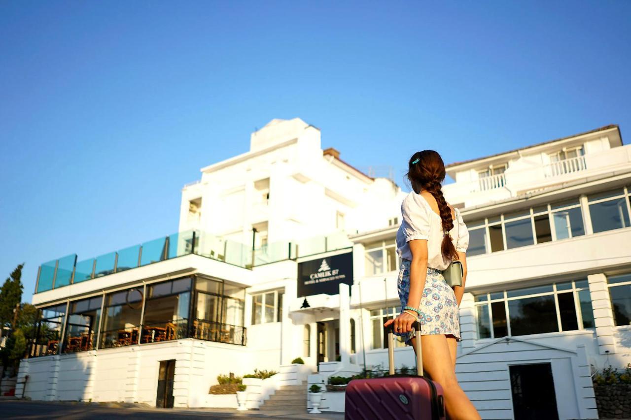 Camlik 87 Hotel Ayvalik Bagian luar foto