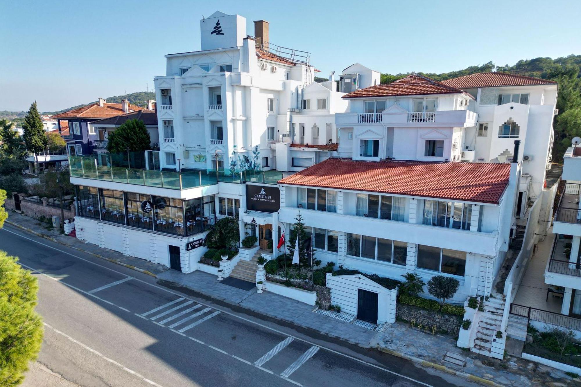 Camlik 87 Hotel Ayvalik Bagian luar foto
